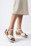 Shoe Basket 2019 Women's 7 cm Wedge Heel Comfortable Summer Sandals