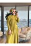 4214 طقم إيريم غير متماثل باللون الأخضر الزيتي - 2