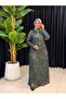 Luxury Evening Dress with Sequins - 2