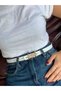 Medal Starfish Buckle Belt Waist Belt Coat Belt Dress Belt Trouser Belt - 2