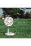 Outdoor Camping Rechargeable Fan Easy Storage Telescopic Folding Fan Collapsible Portable Rechargeable Floor Fan