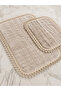 Plush Bath Mat Set of 2 Premium Non-Slip Base 110X70 & 70X55 Cream - 5