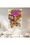 M&M's Vintage Advertisement Wall Cloth Wall Tapestry First Quality Satin Fabric Poster - 2