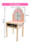 Wooden Makeup Table for Children, with Plexi Mirror - 3