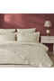 Veronelle Double Bed Cover Duvet Cover Set Beige