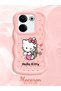 Tecno Camon 20 Compatible Case Camera Protector Pink Silicone Couple Phone Case Kitty Pattern - 2