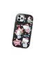 iPhone 11 Pro Max Compatible Case with Camera Protector Black Silicone Couple Phone Case with Kitty Pattern - 3