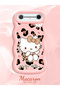 Tecno Spark Slim Compatible Case Camera Protector Pink Silicone Couple Phone Case Kitty Pattern - 2