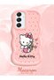 Samsung Galaxy A16 Compatible Case Camera Protector Pink Silicone Couple Phone Case Kitty Pattern - 2