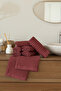 Waffle Hand Towel Face Towel Set of 2 100% Cotton 50X70 cm Quick Drying Towel - 3