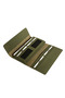 Khaki Leather Women's Wallet - 5