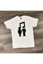 Music Lovers Couple Printed Unisex Oversize T-Shirt