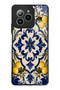 Omix X7 Royal Lemon Mosaic Design Glossy Phone Case