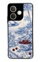 Oppo A5 Pro Blue Porcelain Cherry Coast Design Glossy Phone Case