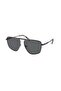 Men's Pilot Sunglasses, Black - 4