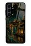 Samsung S25 Fe Emerald Bosphorus Palace Design Glossy Phone Case
