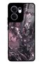 Oppo Reno 13F Rose Chrome Butterfly Design Glossy Phone Case