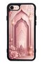 iPhone 7 Blush Palace Garden Design Glossy Phone Case