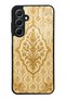 Samsung A55 Ivory Ottoman Gold Design Glossy Phone Case