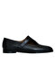 Black Leather Women's Ballerinas