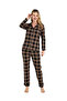 9209 Kly Women's Buttoned Pajama Set - 3