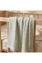 Aura Pure Luxury Sherpa Lined Hair Knit Knitwear Baby Blanket 100*100 - Soft Textured Gray Winter Blanket