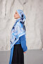 Summer Garden Series Patterned Cotton Soft Shawl Women's Colorful Shawl - 4