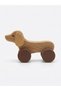 Montessori Wooden Sausage Dog with Wheels