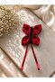 Ribbon Detail, Butterfly-Looking Banana Buckle - 2