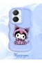 Vivo Y27 Compatible Case Camera Protector Blue Silicone Couple Phone Case Kuromi Pattern - 2