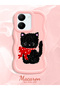 Vivo Y36 5g Compatible Case Camera Protector Pink Silicone Couple Phone Case Cat Pattern - 2