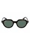 Rayban Unisex Oval Sunglass, Green, 4399-902/3153 - 4