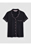Esvab • Modern & Distinctive Shirt Roba Collar Women's Pajama Set - 7