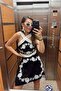Beaded Embroidered Shorts Jumpsuit Black