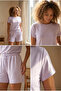 Women's Basic Modal T-Shirt Lilac - 2