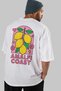 Amalfi Coast White Oversize Country City Back Printed Unisex T-Shirt 100% Cotton Premium - 7