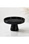 Marblas Real Marble Foot Stand Carved Black