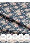 100% Cotton Satin Fabric 100X155 cm Digital Printed for Sewing Patchwork Quilting and Hobby Projects - 7