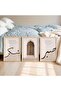 Modern Islamic Prints 60x80 cm with Outer Frame Set of 3 Hall Decor - 4