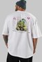 Cry Baby Oversize Back Printed White T-Shirt Unisex %100 Cotton Premium Design Streetwear - 5