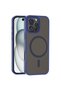 iPhone 16 Pro Max Case Magsafe Supported Camera Raised Silicone Matte Anti-Fingerprint Gzst
