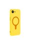iPhone 16E Case Pastel Colorful Magsafe Camera Raised Silicone Gzst - 5