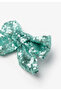 Mint Sequined Girl's Clip Buckle - 2