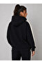 Women's Striped Detsyli Hooded Pocket Sweatshirt - 3