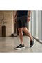Black Flat Leather Large Size Sneaker - 4