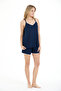 Women's 95% Viscose Shepherd Stitched Shorts Set - 6