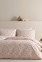 Lacie Single Cotton Duvet Cover Set - Beige