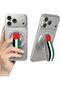 MagGrip 3-in-1 Magnetic Phone Grip & Kickstand | UAE Flag Limited Edition National Strap Ring Holder | 360° Rotatable N55 MagSafe Compatible Kickstand for iPhone 17 Pro Max & Android - BG-01SLU