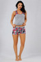 Women's Lycra Thick Strap Shorts Set 90% Cotton 10% Lycra - 2