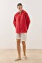 Wide Britli Kimono Shirt Red